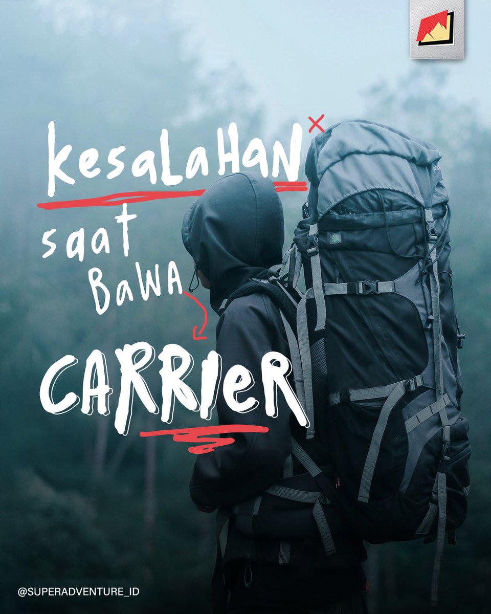 Nih kita kasih tips biar carrier Lo gak cepet rusak..
#INIRASANYASUPER
#SUPERLIVE
#SUPERADVENTURE
#TIPS