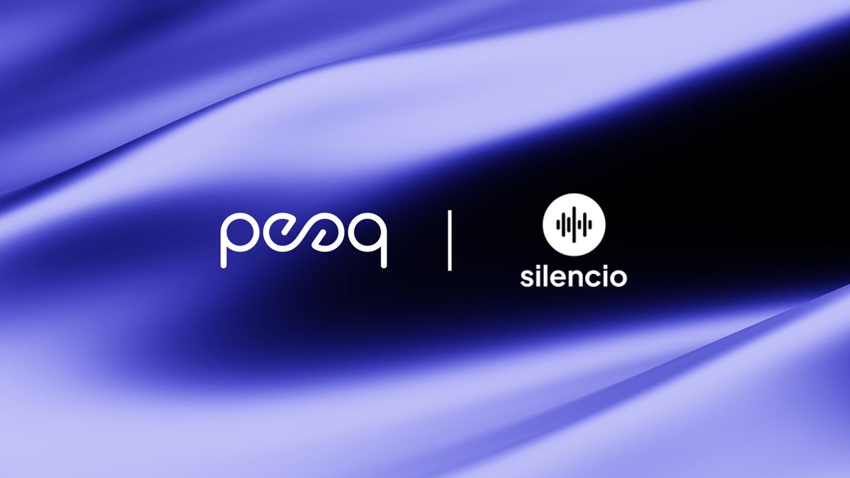 Today marks a monumental milestone as <a href="/silencioNetwork/">Silencio</a> becomes the first Token Generation Event (TGE) on <a href="/peaq/">peaq</a>!

Silencio is revolutionising the way we understand and tackle noise pollution. As the world’s largest map of noise, it relies entirely on crowdsourced data to paint a