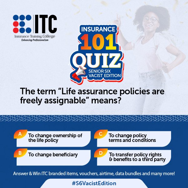 ITC_Kampala's tweet image. We did great last week, we go again this week. Drop your answers in the comment section below. Goodies await! NB: S.6 vacists only.
#Ins1O1Quiz #LearnandWin #VacistEdition #ITCKampala