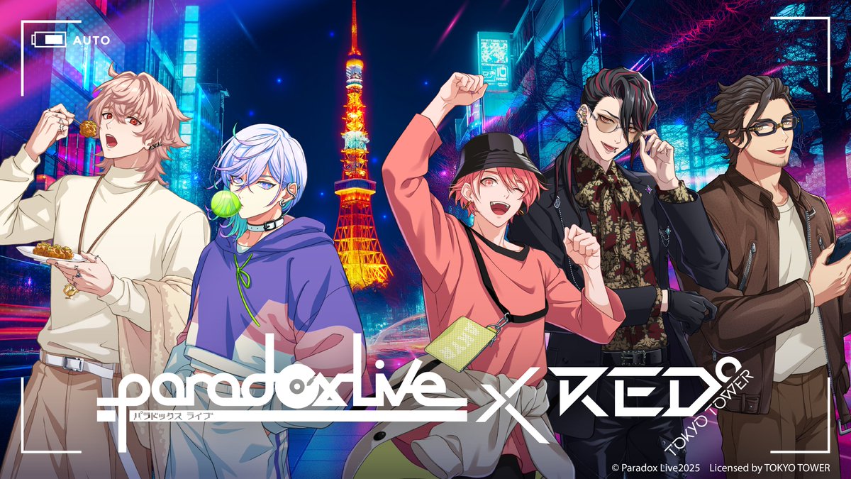 ━━ Paradox Live × RED° ━━ コラボイベント開催決定‼ 描き下ろし