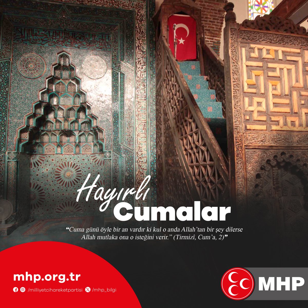 MHP_Bilgi's tweet photo. Allah'ın rahmeti ve bereketi üzerinize olsun.
#HayırlıCumalar https://t.co/yObalGB9iC