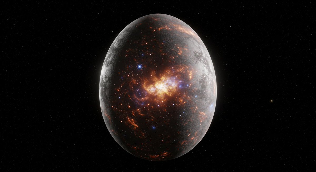 JimmyStark77's tweet image. The cosmic egg symbolizes the entire universe, encompassing all that exists within its shell, resting upon the sphere of existence itself. A manifestation of creation, boundless and infinite.  #UniversalUnity #Alien #Disclosure #UFOWhistleblower #UFOsighting #UAP #UAPx #Drones