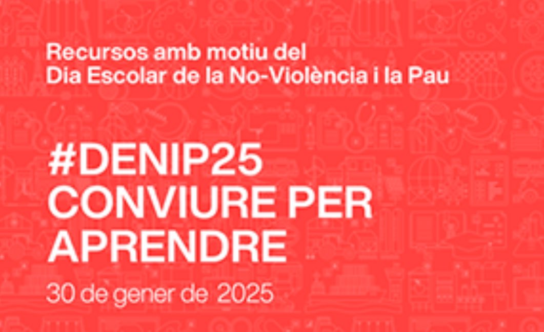 se_selva2's tweet image. El Departament d’Educació i Formació Professional s’adhereix a la celebració d’aquest dia i posa a disposició recursos i propostes, a totes les persones vinculades al món educatiu, per treballar les habilitats de pau.
🔗 xtec.gencat.cat/ca/centres/cel…

#recurs #educació #DENIP25