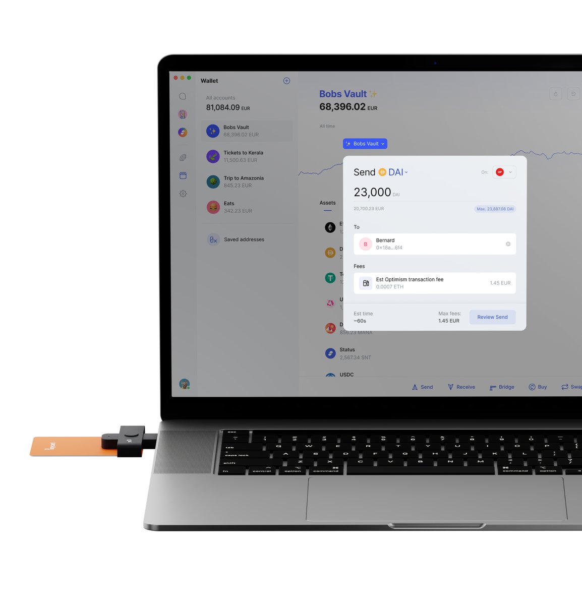 Use Keycard on your laptop, with @ethStatus!

Limited Time Only:  Free card reader with every order 💻🔐💳