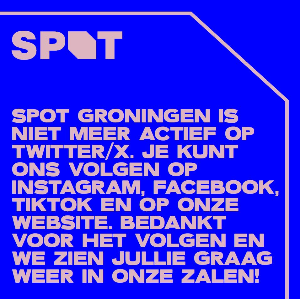 SPOT Muziek (@spotmuziek) on Twitter photo 