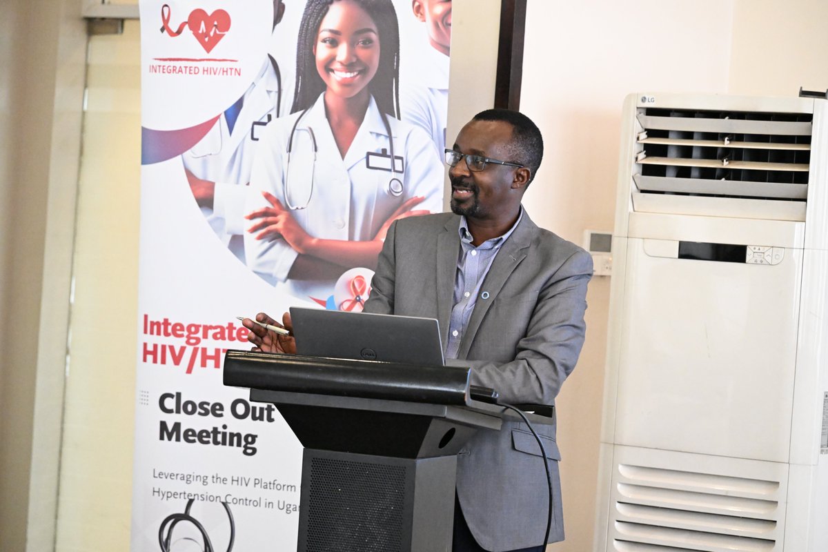 HIV_HTN's tweet photo. Wrapping up with valuable insights! Our consortium partners, @emmyrov from @HeartUganda, @CTugaineyo from @IDRC_Uganda, @ProfKamya from  @MakSPH, and @GeraldMutungi2 from @MinofHealthUG share their final reflections on this impactful project. #PartnershipsForHealth https://t.co/yPOSgTxuDY