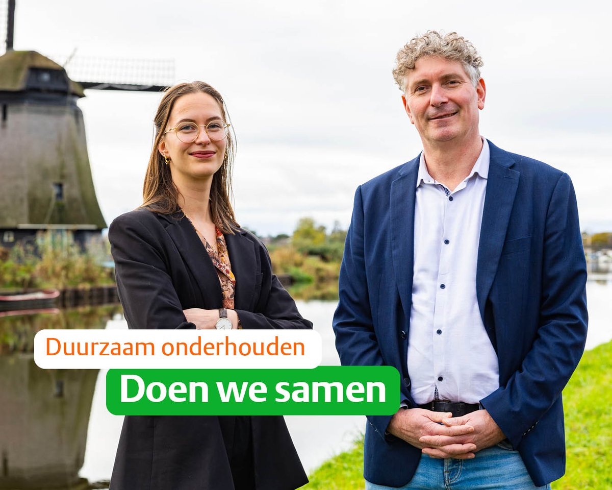 Lees meer hoe we in provincie Noord-Holland duurzaam innoveren. bit.ly/3PSBJLu Samen met de partners in het gebiedscontract. Van biobased beton van olifantengras, asfaltmengsels met gerecycled materiaal tot aan natuurvriendelijke oevers. 
#vooreenmooierNederland