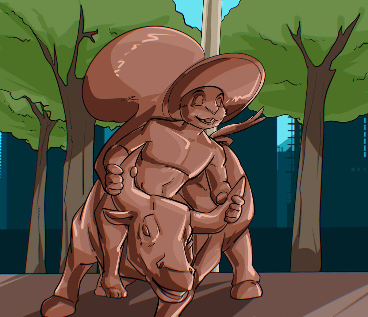 Bull season is in full swing 

Hold onto your nuts 🥜🐿️