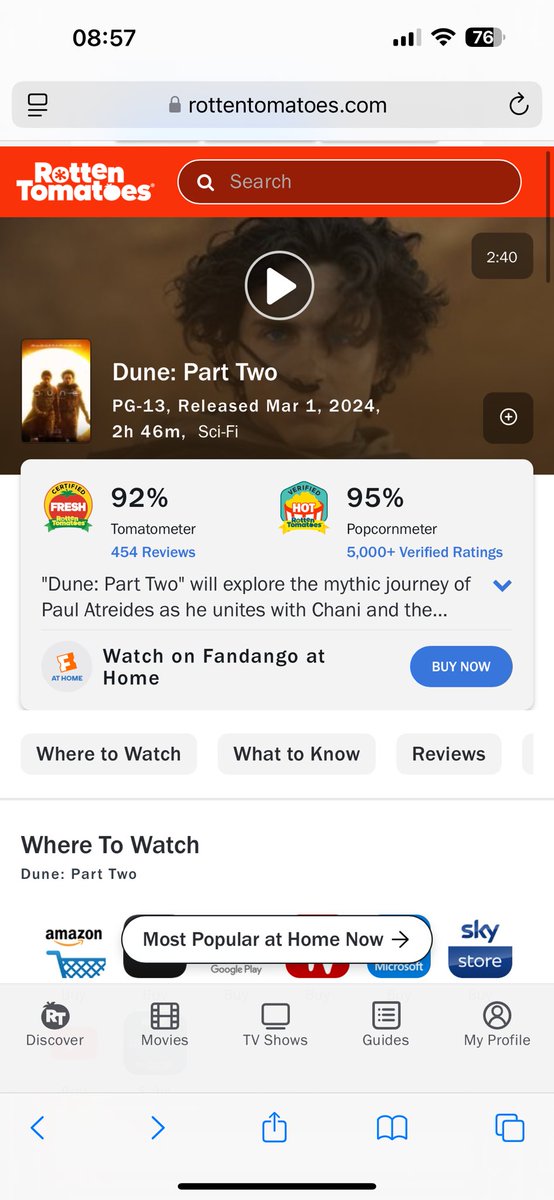 Emilia Perez; 13 Oscar nominations, Dune II; 5 nominations…..🤣🤣🤣
