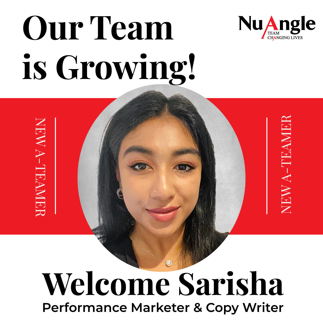 🌟 Welcome to the A team, Sarisha! We’re excited to see the amazing contributions you’ll bring. Let’s achieve great things together! 💼✨

#NewTeamMember #TeamWork #nuangle #ateamchanginglives