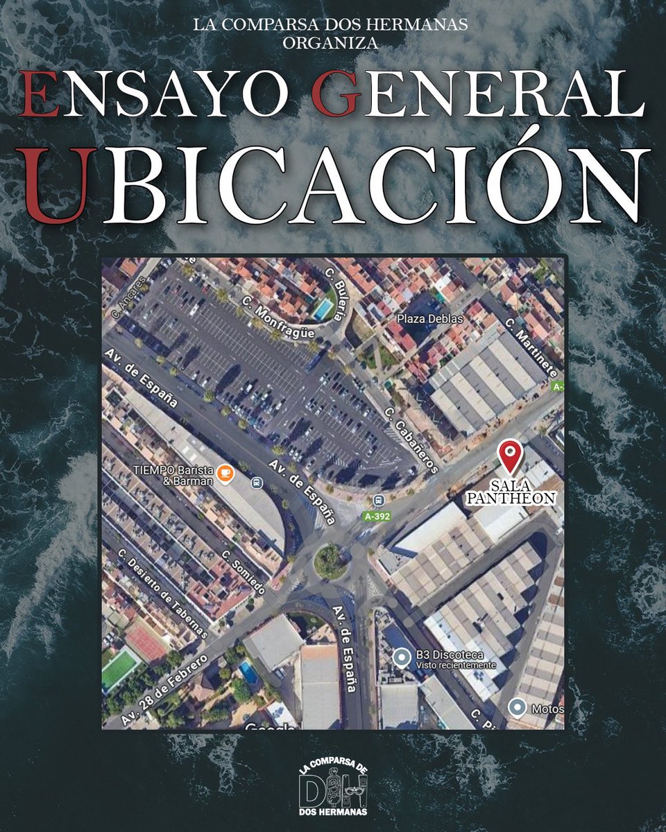 𝐄𝐍𝐒𝐀𝐘𝐎 𝐆𝐄𝐍𝐄𝐑𝐀𝐋| El próximo Sábado 1 de Febrero a partir de las 12:30h en la Sala Pantheon compartiremos con vosotros nuestra apuesta para este Carnaval 2025.

Contaremos con servicio de ambigú.

#Carmen
#Carnaval2025
#ComparsaDosHermanas