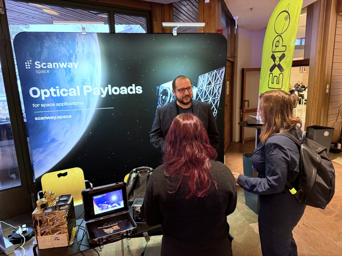 Scanway_SA's tweet photo. This week was amazing! ❄️ The 7th Winter Satellite Workshop brought together the brightest minds in New Space from Finland, Scandinavia, and the Baltic countries. 🚀 #WinterSatelliteWorkshop2025 #ScanwaySpace #EarthObservation #Imagers #Cameras https://t.co/cifujxxqed