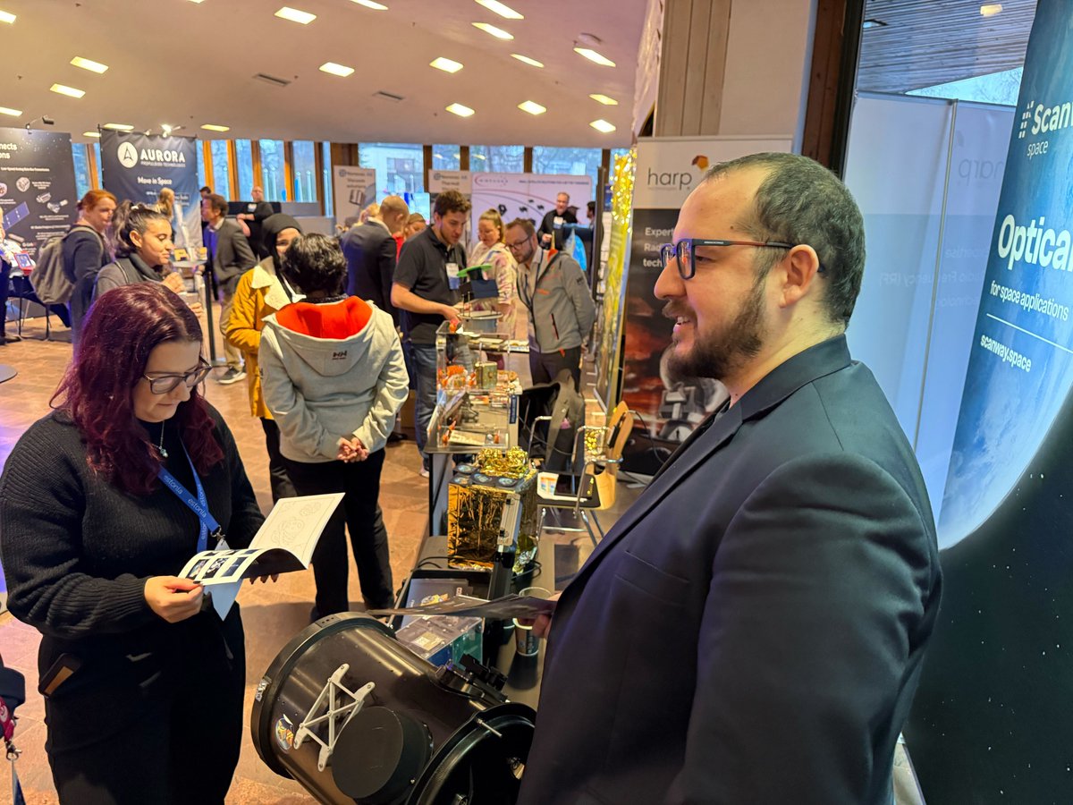 Scanway_SA's tweet photo. This week was amazing! ❄️ The 7th Winter Satellite Workshop brought together the brightest minds in New Space from Finland, Scandinavia, and the Baltic countries. 🚀 #WinterSatelliteWorkshop2025 #ScanwaySpace #EarthObservation #Imagers #Cameras https://t.co/cifujxxqed