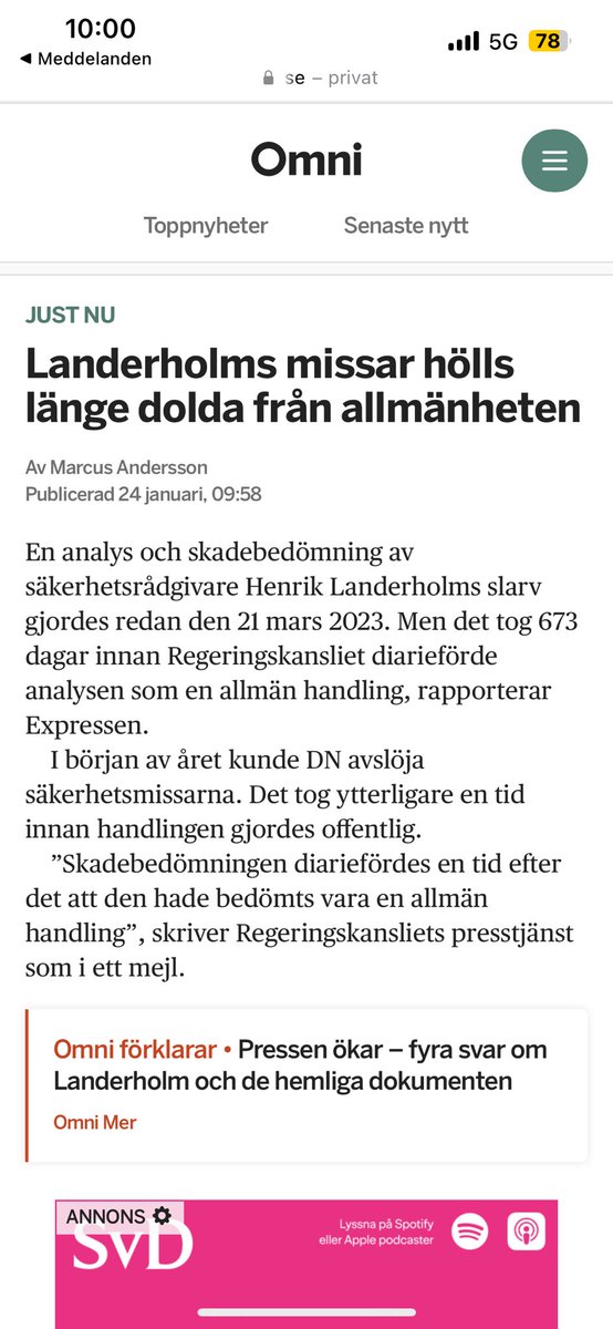 strandhall's tweet image. 673 dagar. Så här får det inte gå till.