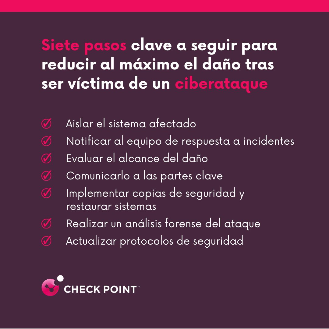 Check Point Software - España (@checkpointspain) on Twitter photo 📈 En 2024, #España ha experimentado un número creciente de #ataques más intensos y sofisticados. 🛡️
Descubre las claves para acelerar la respuesta a #ciberataques masivos y cómo actuar en las primeras horas.
📰 Más detalles en <a href="/ITDS_ITDM/">IT Digital Security ITDM</a>: s.mtrbio.com/tykghnpnxu 📈 En 2024, #España ha experimentado un número creciente de #ataques más intensos y sofisticados. 🛡️
Descubre las claves para acelerar la respuesta a #ciberataques masivos y cómo actuar en las primeras horas.
📰 Más detalles en <a href="/ITDS_ITDM/">IT Digital Security ITDM</a>: s.mtrbio.com/tykghnpnxu