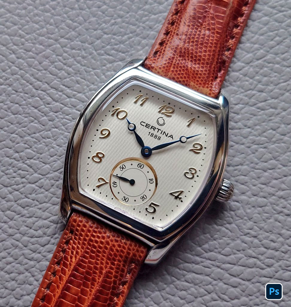 loliism's tweet image. I don't remember who posted the original photo, but I wish #Certina would produce an elegant tonneau dress watch (I photoshopped the logo). Would be so fun, and a great complement to their modern sporty range.