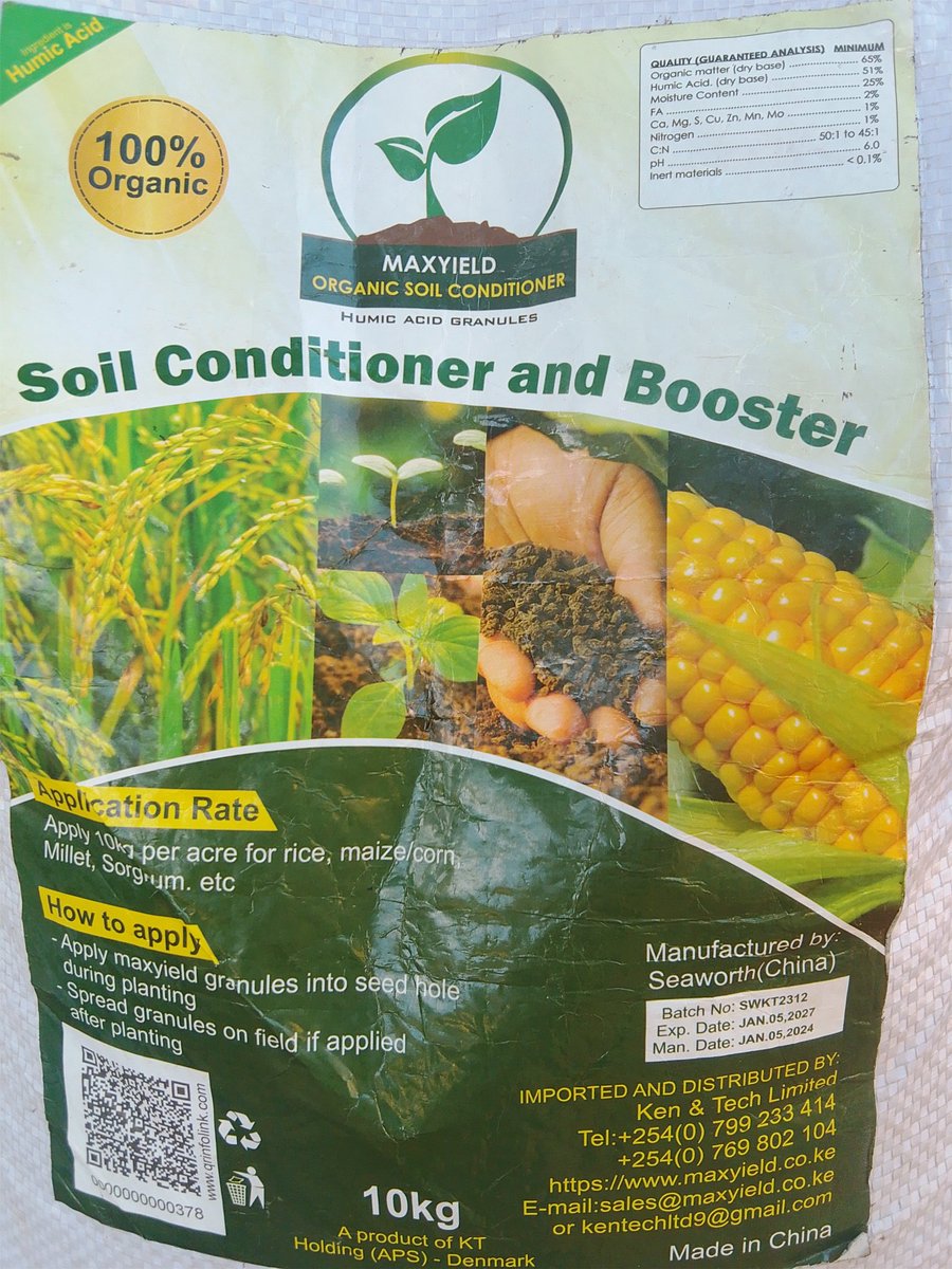 adele_wasilwa's tweet photo. @Ngafocus Have you tried Maxyield Organic Soil Conditioner &amp; Booster? There's probably high acidity in your soil. The Organic product works magic! https://t.co/UTcd7m8WDp