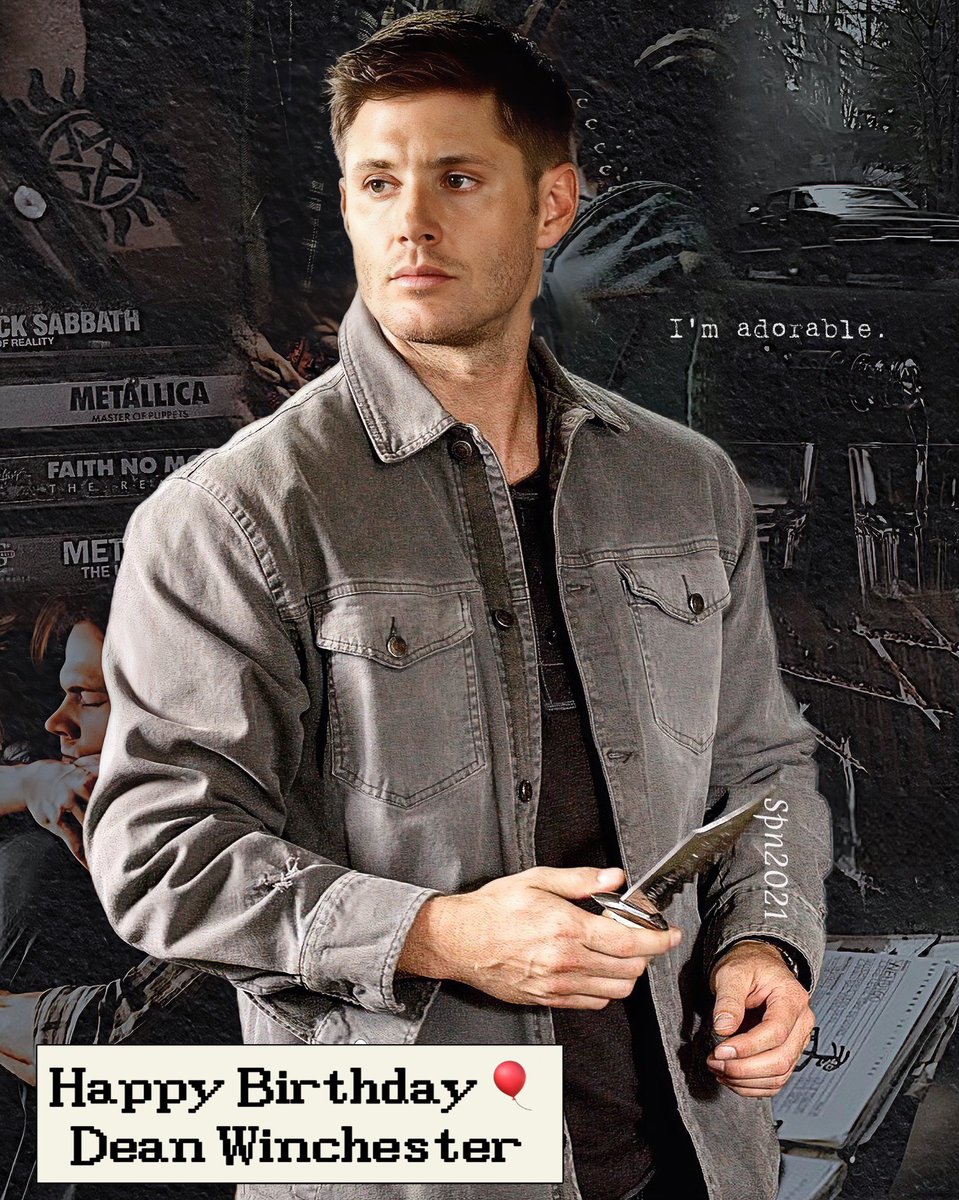 serafimuwka1's tweet image. Happy Birthday, my hero! You are forever in my heart💖💋 #DeanWinchester #JensenAckles #Supernatural #SPNFamily