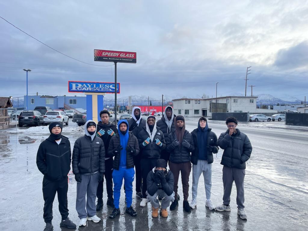 Day 1 in Alaska! #BUCSbball