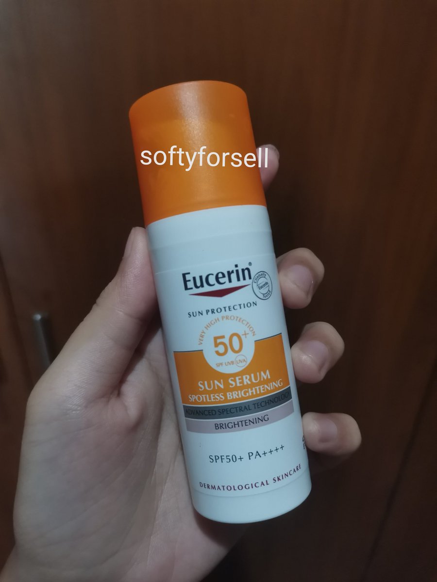 softyforsell's tweet photo. ส่งต่อ กันแดด eucerin spotless brightening เหลือ 80% ซื้อมา 999.- ส่งต่อ 330.- รวมส่ง
วันหมดอายุตามรูปเลยค่ะ

#กันแดด #Eucerin #ส่งต่อเครื่องสำอาง #ส่งต่อสกินเเคร์มือ2 #สกินแคร์มือสอง #สกินแคร์พร้อมส่ง #ของดีบอกต่อ https://t.co/vYuhDJxyfR