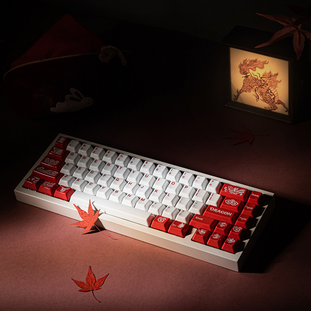 CerakeyOfficial's tweet photo. New Colors: The Choice is Yours😉

The timeless dragon-inspired designs revitalize the vibrant red and ceramic keycaps, infusing your typing experience with even more vitality.🍁

#novelkeys #dragonnovelkeys #cerakey #cerakeycaps #keycap #keycaps #keycapset #keycapdesign https://t.co/JHbUrHUtd4