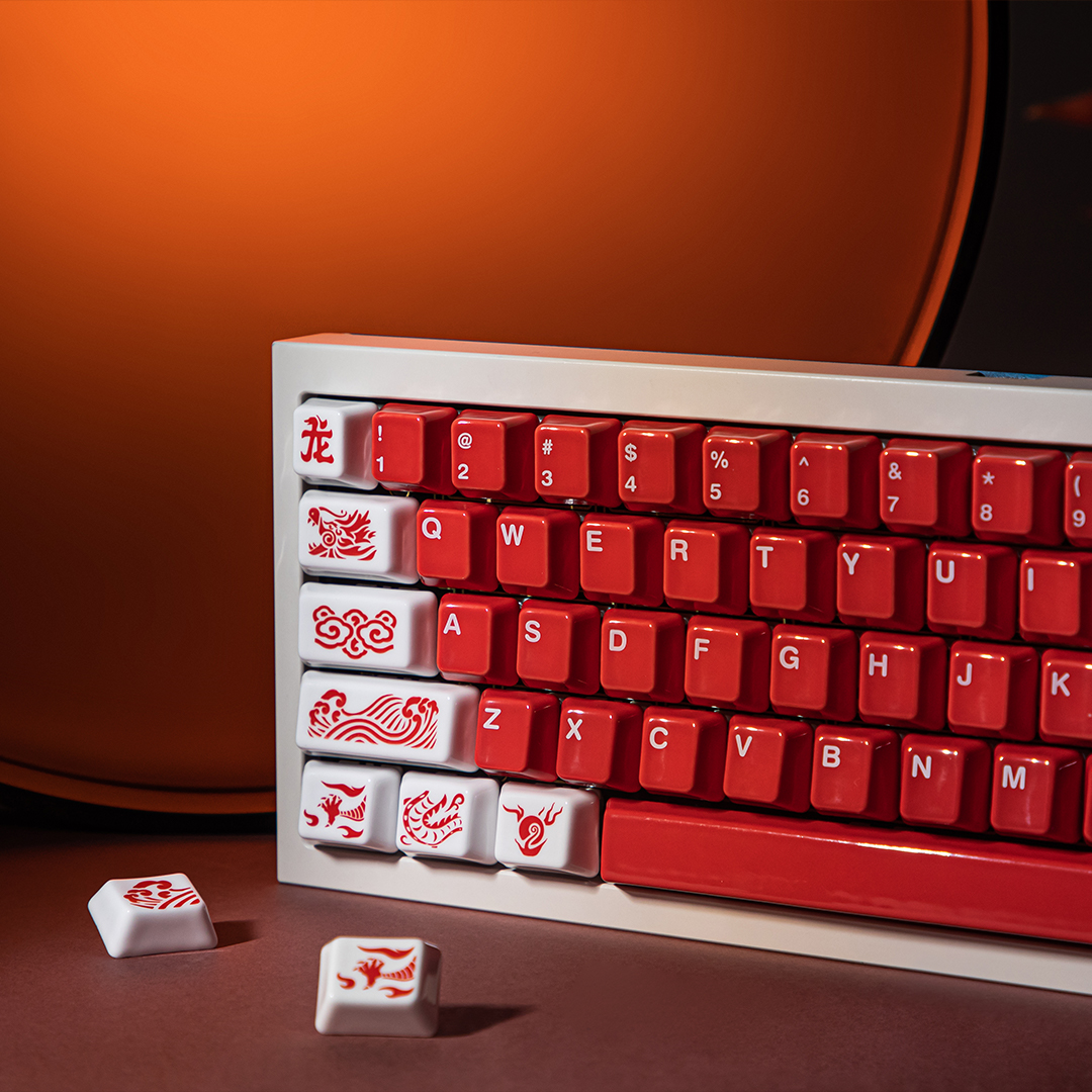CerakeyOfficial's tweet photo. New Colors: The Choice is Yours😉

The timeless dragon-inspired designs revitalize the vibrant red and ceramic keycaps, infusing your typing experience with even more vitality.🍁

#novelkeys #dragonnovelkeys #cerakey #cerakeycaps #keycap #keycaps #keycapset #keycapdesign https://t.co/JHbUrHUtd4