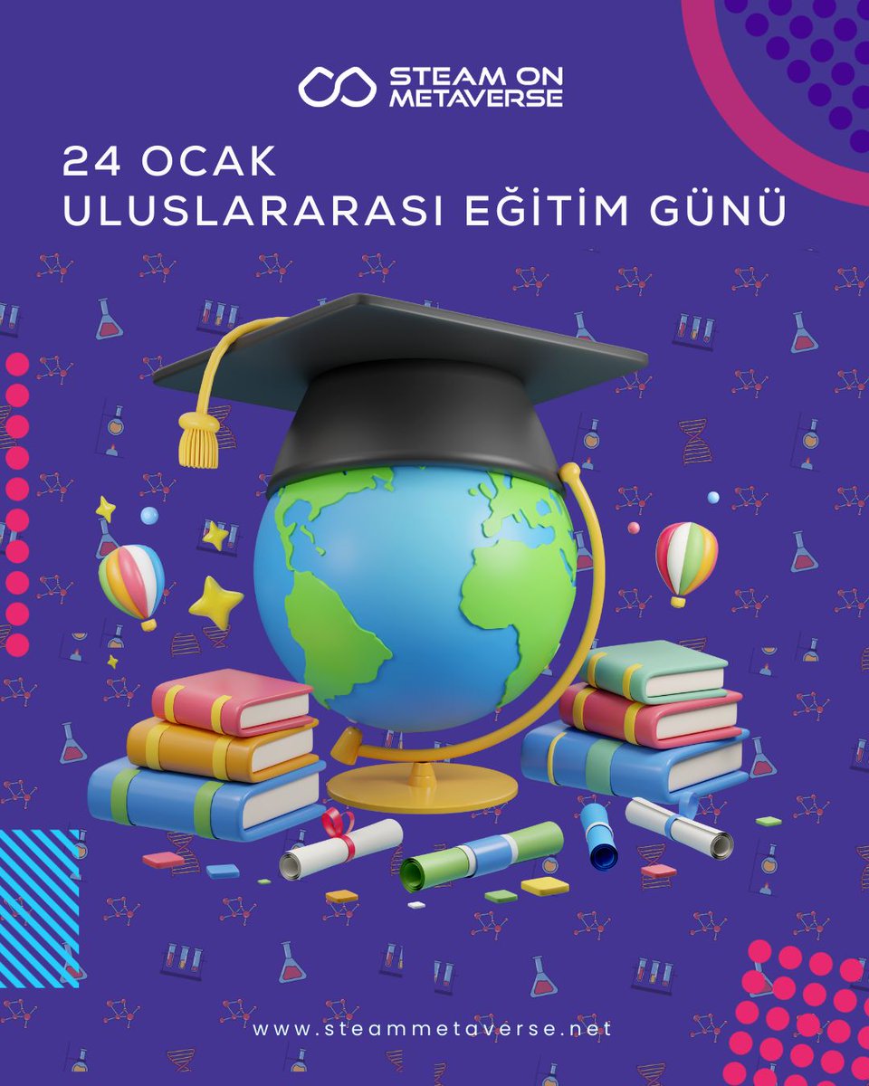 📚🌍 Uluslararası Eğitim Günü 🌍📚

Bugün, eğitimin dünyamızı daha aydınlık bir geleceğe taşıyan gücünü kutluyoruz! 💡 

🌟 Gelin, bugün birlikte öğrenmenin, paylaşmanın ve büyümenin değerini kutlayalım! 

📖 Herkes için daha adil ve erişilebilir bir eğitim dünyası hayaliyle...