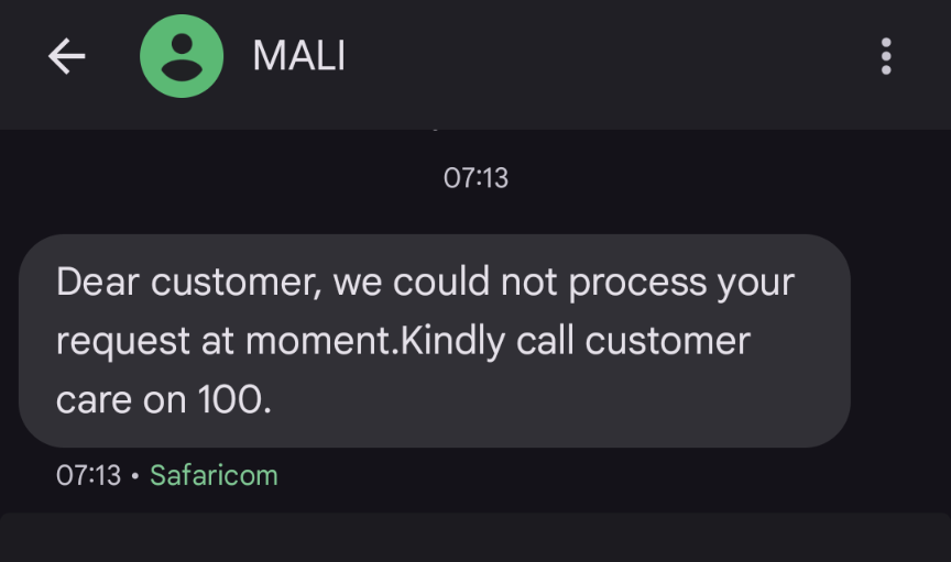 zuriscore's tweet photo. When you try withdrawing your funds from MALI https://t.co/TERP0Spa7y