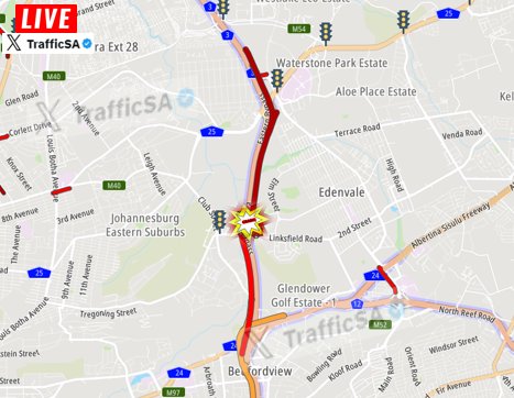 lnnocent191535's tweet photo. JHB - N3 Highway:
#CRASH DELAYS
#TrafficSa
#SaNationalTrafficUpdates https://t.co/0OQk7DxLRz