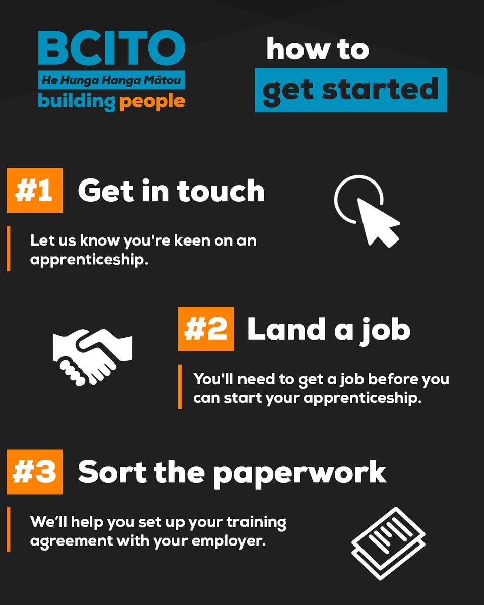 Ready to kickstart your tradie career? Here's how to get started: