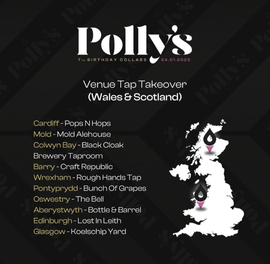 roughhandswxm's tweet photo. Today! Pouring from 11am.
Happy birthday @pollysbrewco https://t.co/3zyVCniQCy