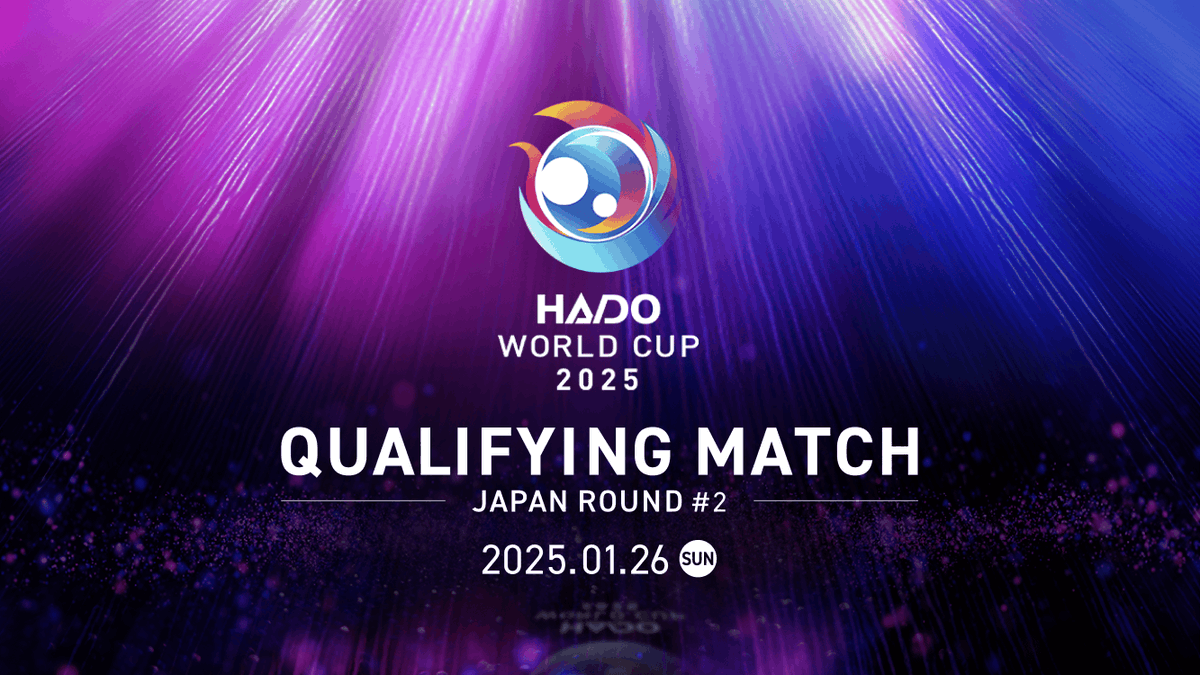 hado_info's tweet photo. 『HADO WORLD CUP 2025 予選大会 日本ラウンド#2』の様子をHADO ARENA お台場店より生配信！

5月に開催されるHADO WORLD CUP 2025への出場権を賭けた予選大会！

＜出場予定チーム＞
・Arc-A’s
・Laugh Monsters
・ColorFul
・OrcaZ
・和心
・あみゅにしょん
・OK/KO
・EinProsit
・Step up⤴︎⤴︎
・スタートアップ
・HANA/虹
・福岡第一高等学校Aチーム
・福岡第一高等学校Cチーム
・ヒヤシンス

＜実況・解説＞
今西琴音（HADO CREW）/　ninomas

＜対戦表＞
https://t.co/zYQTEt3oD8

＜YouTube Live＞
https://t.co/1VahwQ3QZA