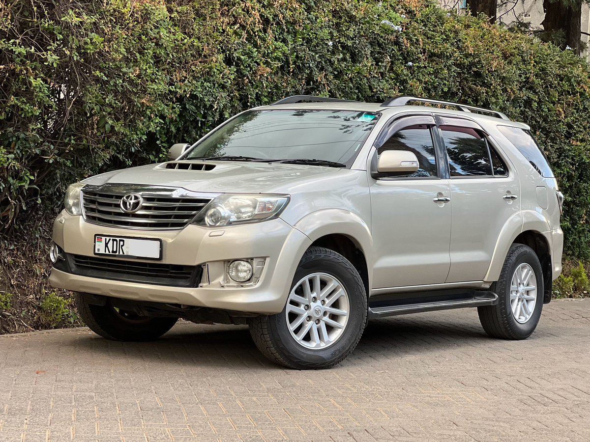mceazarj's tweet photo. TOYOTA FORTUNER 4X4
3.0 D-4D
Year 2014
Beige
KDR Reg’n

💠 3000 Cc DIESEL D-4D
💠 Manual Transmission 4WD
💠 7 Seater Leather
💠 Side Steps
💠 Rear Spoiler
💠 Foglights
💠 Alloy Rims

ONLY KSH 3.2 M

🏦 Financing Options
🚘 Part Exchange
🚢 Direct Car Import

CALL  0736355555 https://t.co/xoSKiL5gmb