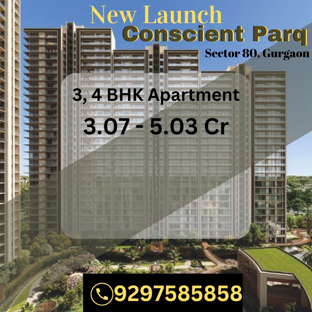 oracle_landbase's tweet image. Experience luxury living at Conscient PARQ, Sector 80, Gurgaon! 🌿✨ 3 BHK apartments, world-class amenities, &amp;amp; lush green landscapes. Perfect blend of nature &amp;amp; modern living. 🏡💚

#ConscientPARQ #LuxuryLiving #GurgaonApartments #SmartHomes #EcoFriendlyLiving #ModernLiving