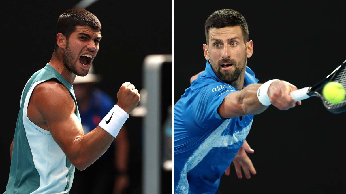 LordTennis1's tweet photo. NEW VIDEO - @carlosalcaraz v. @DjokerNole | @AustralianOpen 2025 SF Highlights

https://t.co/BApVwG62sl https://t.co/okUWlV0aYa