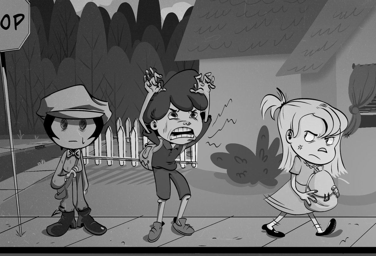 FourtuneIV's tweet photo. Normalize posting fake scenes of your AU without context 

#AftermathAU #BATDRfanart https://t.co/0gVYxapRDn