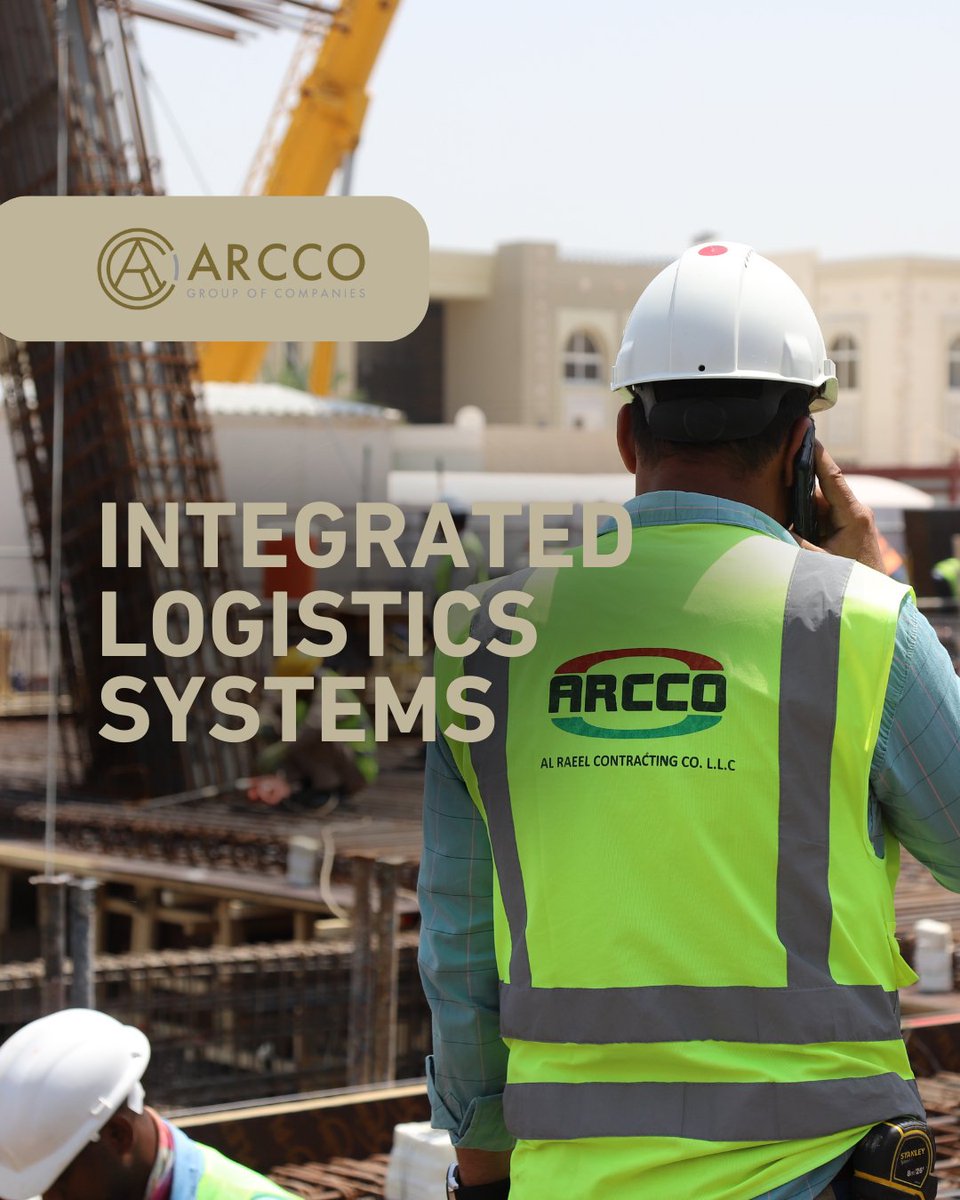 ArccoGroup's tweet photo. Level up your logistics with ARCCO’s integrated logistic systems. From design to project management, our integrated approach offers seamless coordination and optimization of resources. #alraeel #engineering #infrastructure #logistics #construction #MEP #civilengineering https://t.co/T3XtBUTeLY