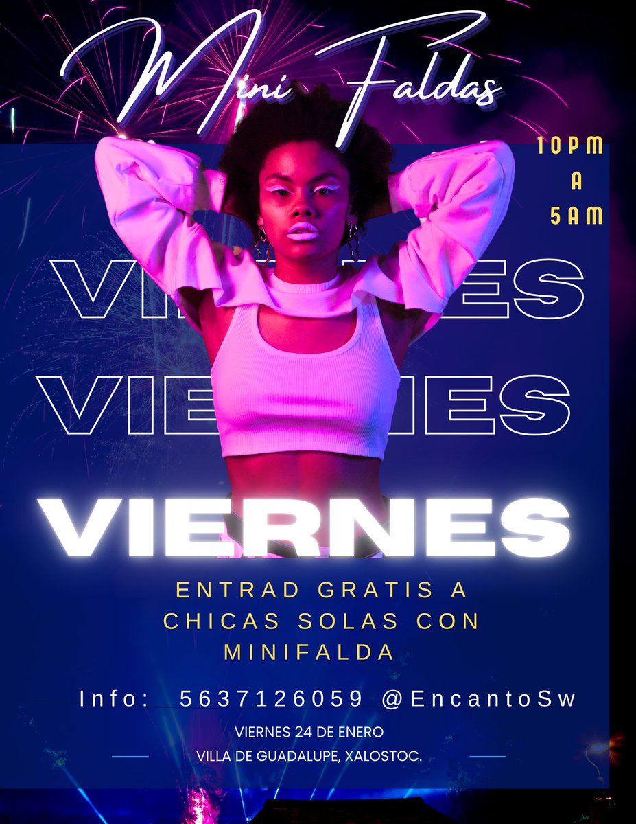 ClubEncantoSw's tweet photo. Ven a Disfrutar y Conocer el @ClubEncantoSw 
Viernes 24 y Sábado 25 de Enero.
Porque mostrar las piernas solo es el principio del Placer.
@AnastasioLozada 
@DantMarina4 
@lamismakass 
@mishellrios77 
@XMaribelRaulX 
@ClubMaryGenaroS
@sofiaputita_
@Ricardo12145542
@anonimos131510 https://t.co/zUpi7SvI3H