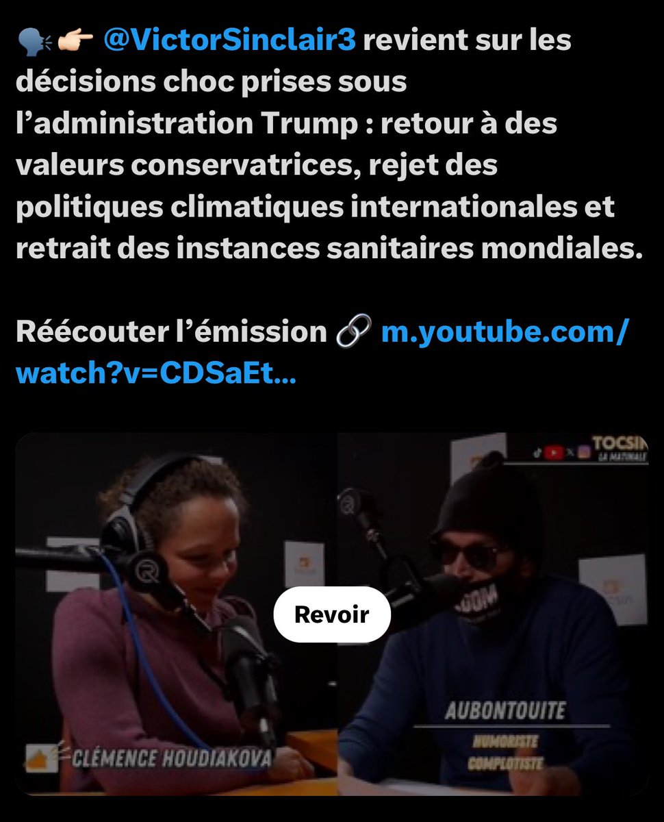 On se rend pas bien compte de la stupidité de ce mec, qui vient faire une chronique masqué… il a l’impression de risquer sa vie alors qu’il enfile les perles les unes après les autres…
Quel idiot! Quelle misère intellectuelle!
