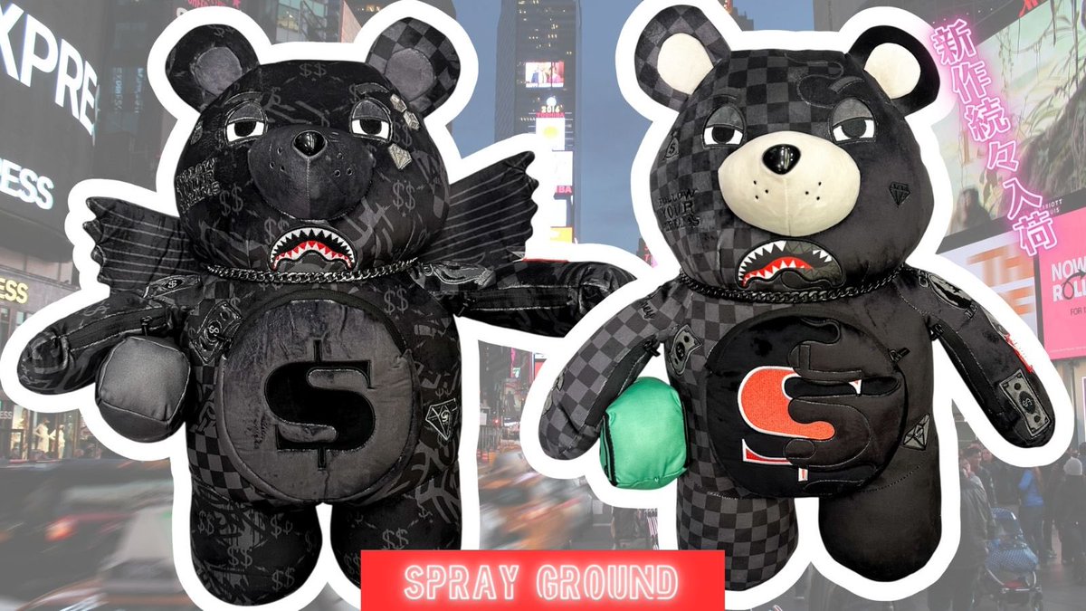 入荷情報📢》 ニューヨーク発の個性派ブランド✨ 【SPRAYGROUND
