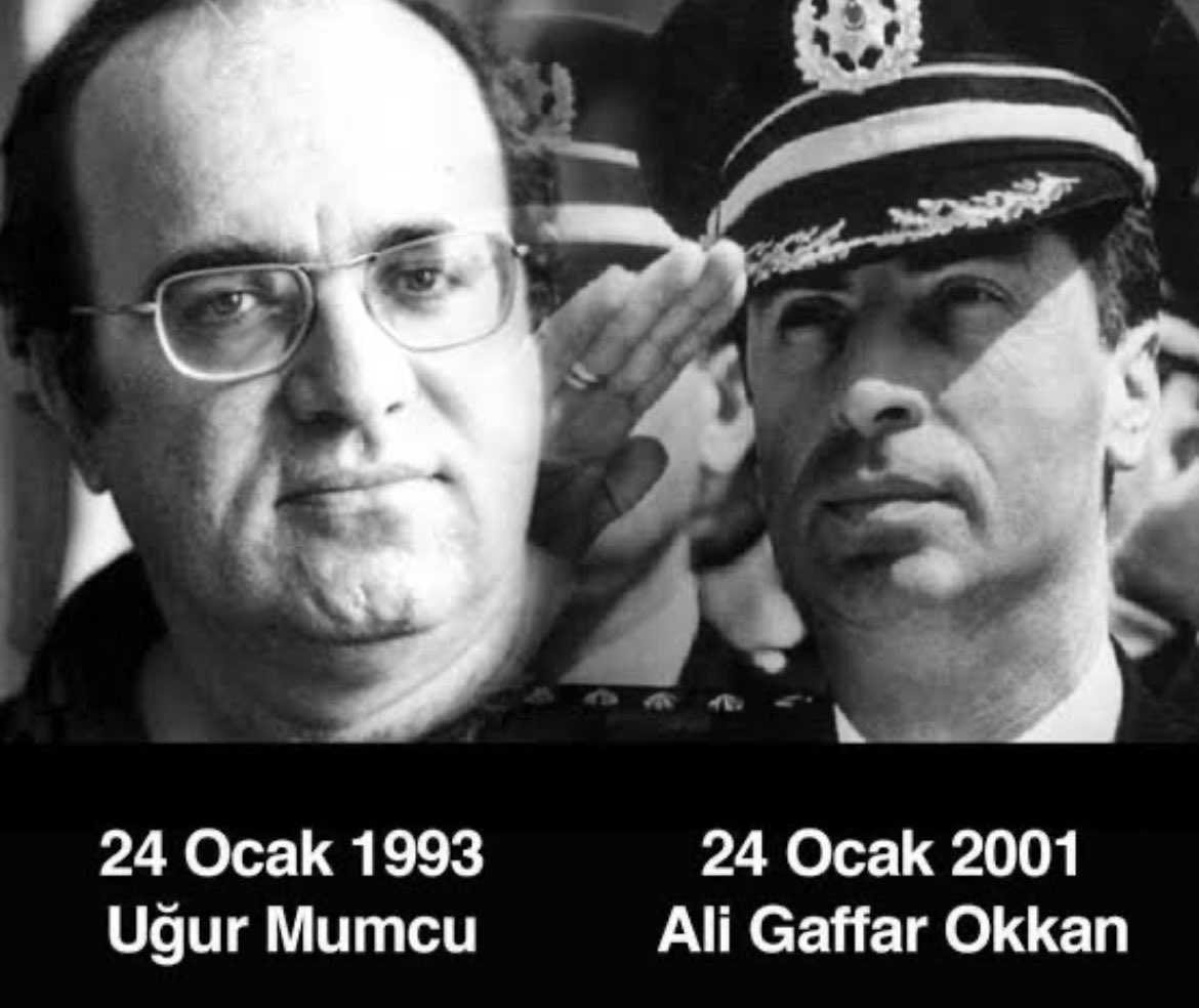 Emlkpl's tweet photo. Vurulduk ey halkım, unutma bizi 🖤🖤
Sevgi, saygı ve minnetle..
#UğurMumcu
#GaffarOkan https://t.co/O0FErjNeH4