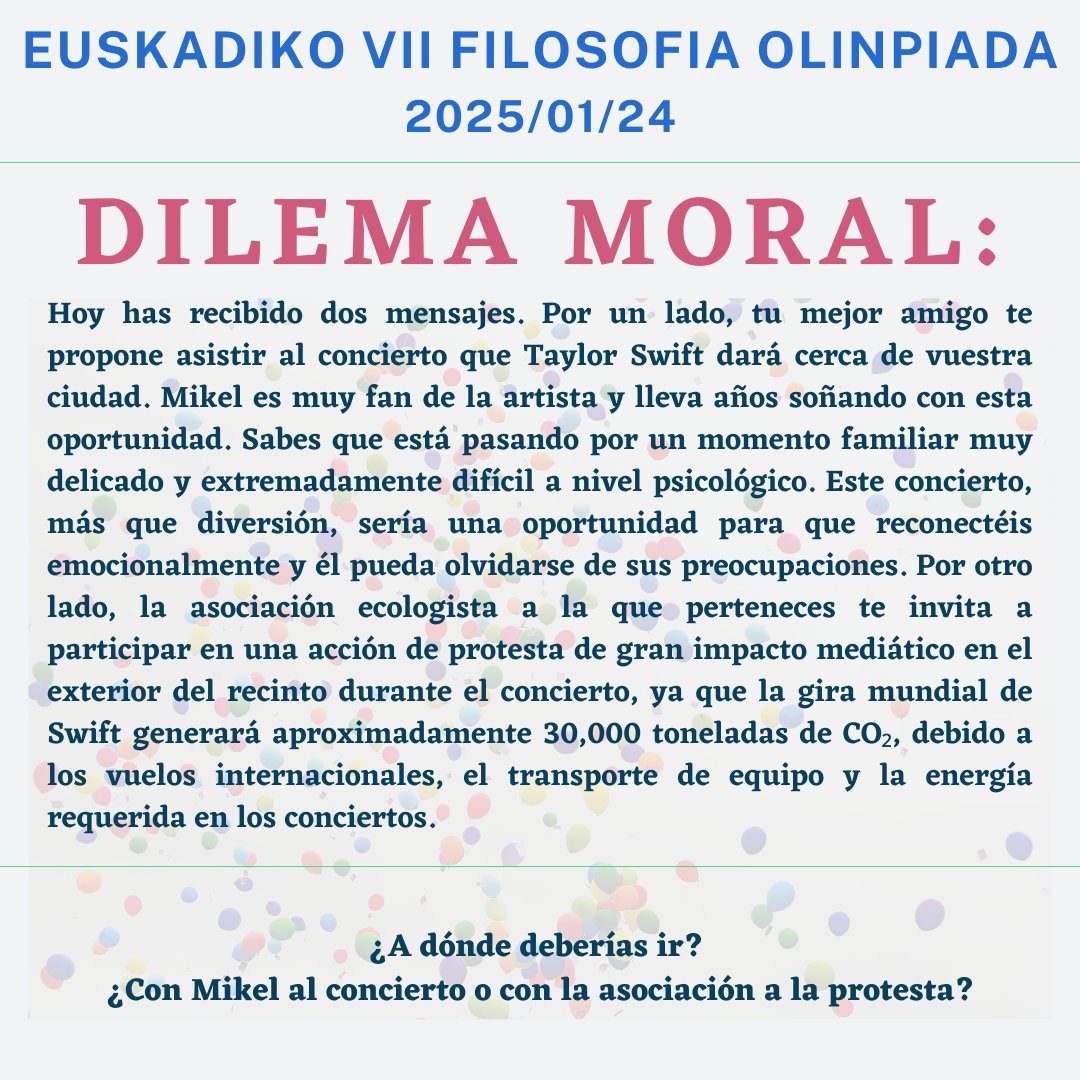 EOlinpiada's tweet photo. Hortxe aurtengo ariketak! 
Zorte on! https://t.co/kHS81LRnbN