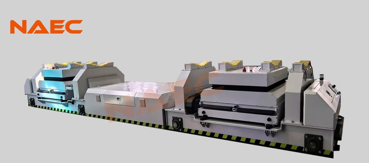 NAEC025's tweet photo. The Heavy-duty RGV Transfer Cart System, with its strong load-bearing capacity and efficient dual-cart design, is widely used in large-scale warehousing and production environments. ๐ท
#NAEC #IntelligentLogistics #HeavyDutyRGVTransferCart #AutomatedTransport #IndustrialRobotics https://t.co/YkVFOIaLk4