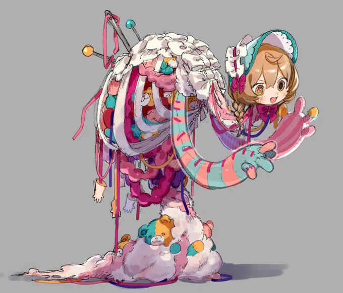 #自分の代理キャラを貼れ見た人もやる ふわふわ もこもこ