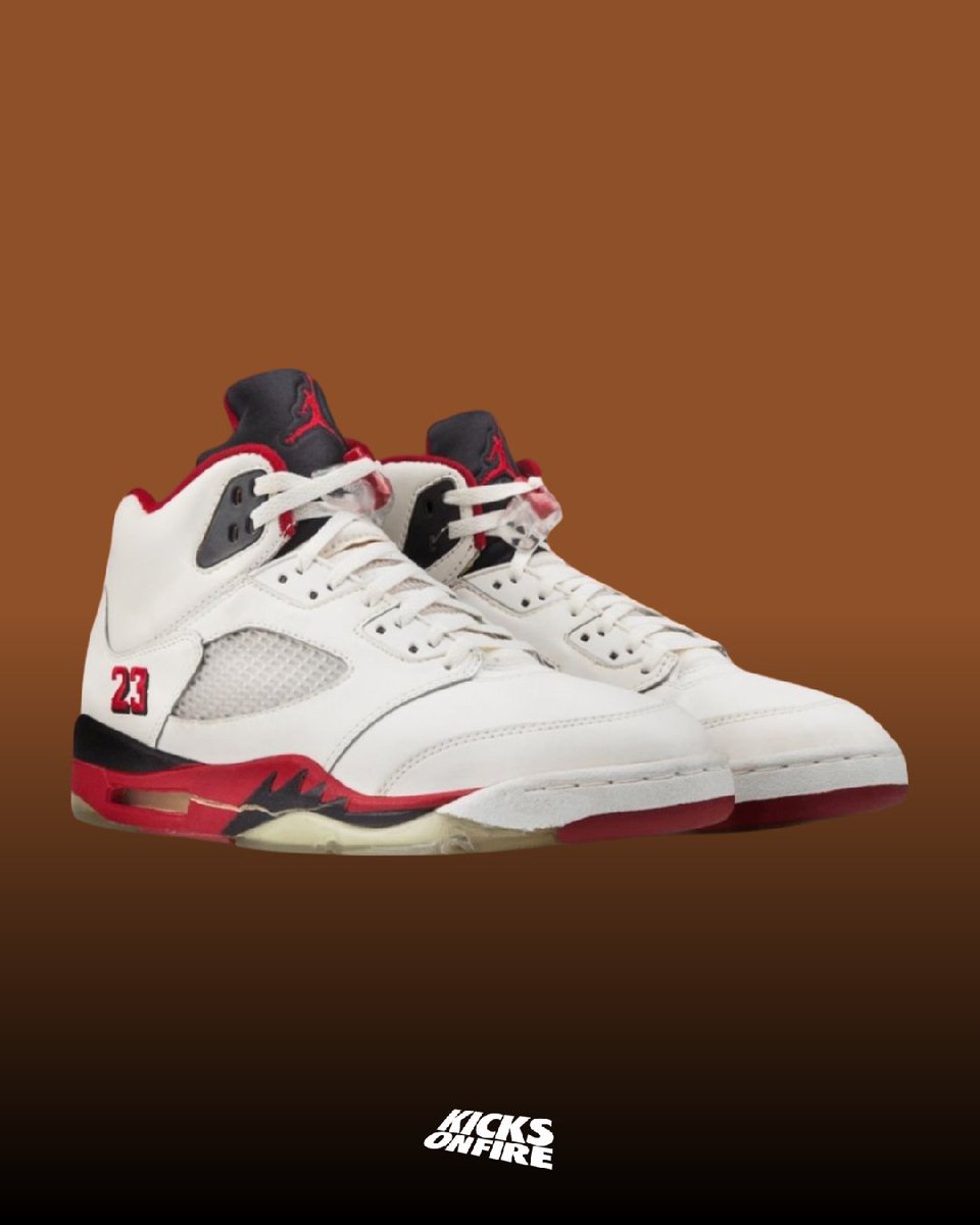 kicksonfire's tweet image. Air Jordan 5 Fire Red Black Tongue White / Fire Red
𝗖𝗼𝗹𝗼𝗿𝘄𝗮𝘆: White/Fire Red/Black
𝗦𝘁𝘆𝗹𝗲 𝗖𝗼𝗱𝗲: HQ7978-101
𝗥𝗲𝗹𝗲𝗮𝘀𝗲 𝗗𝗮𝘁𝗲: July 26, 2025