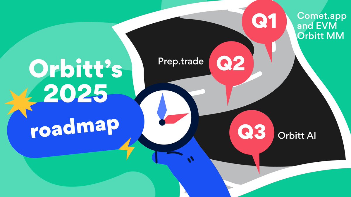 orbitt_ai's tweet photo. 🚀 Orbitt’s 2025 roadmap: What’s coming mext?

We’re building the future with game-changing tools for creators and projects:

✨ Comet .app : A one-stop solution for Solana creators with MM integration & token tools.
🌐 EVM Orbitt MM: Expanding to EVM chains for even more possibilities.
📊 Perp .trade changed to LFG .trade : Stay tuned - details coming soon!
🤖 Orbitt AI: AI-powered insights for smarter market and project analysis.

The journey is just beginning - get ready for what’s next! 🌟

#OrbittMM #Orbitt #CryptoInnovation #Roadmap2025