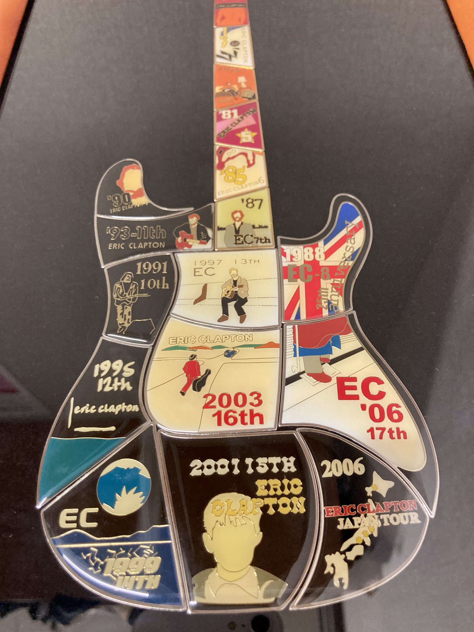 エリック・クラプトン-オリジナル銀塩写真プリント エリック・クラプトン-オリジナル銀塩写真プリント エリック