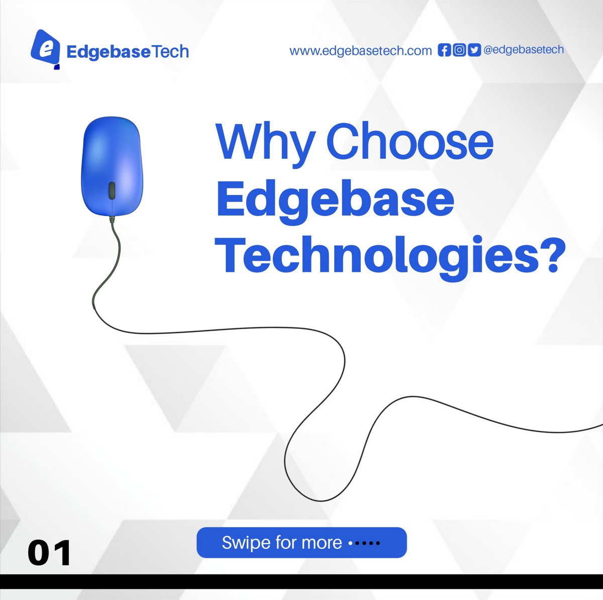 EdgebaseTech's tweet image. At Edgebase Technologies, we are ever committed to serving our clients better.

Schedule a consultation call with us via DM or info@edgebasetech.com. It&apos;s time to take your business to another level!

#EdgebaseTechnologies
#itsolutions 
#Hardware