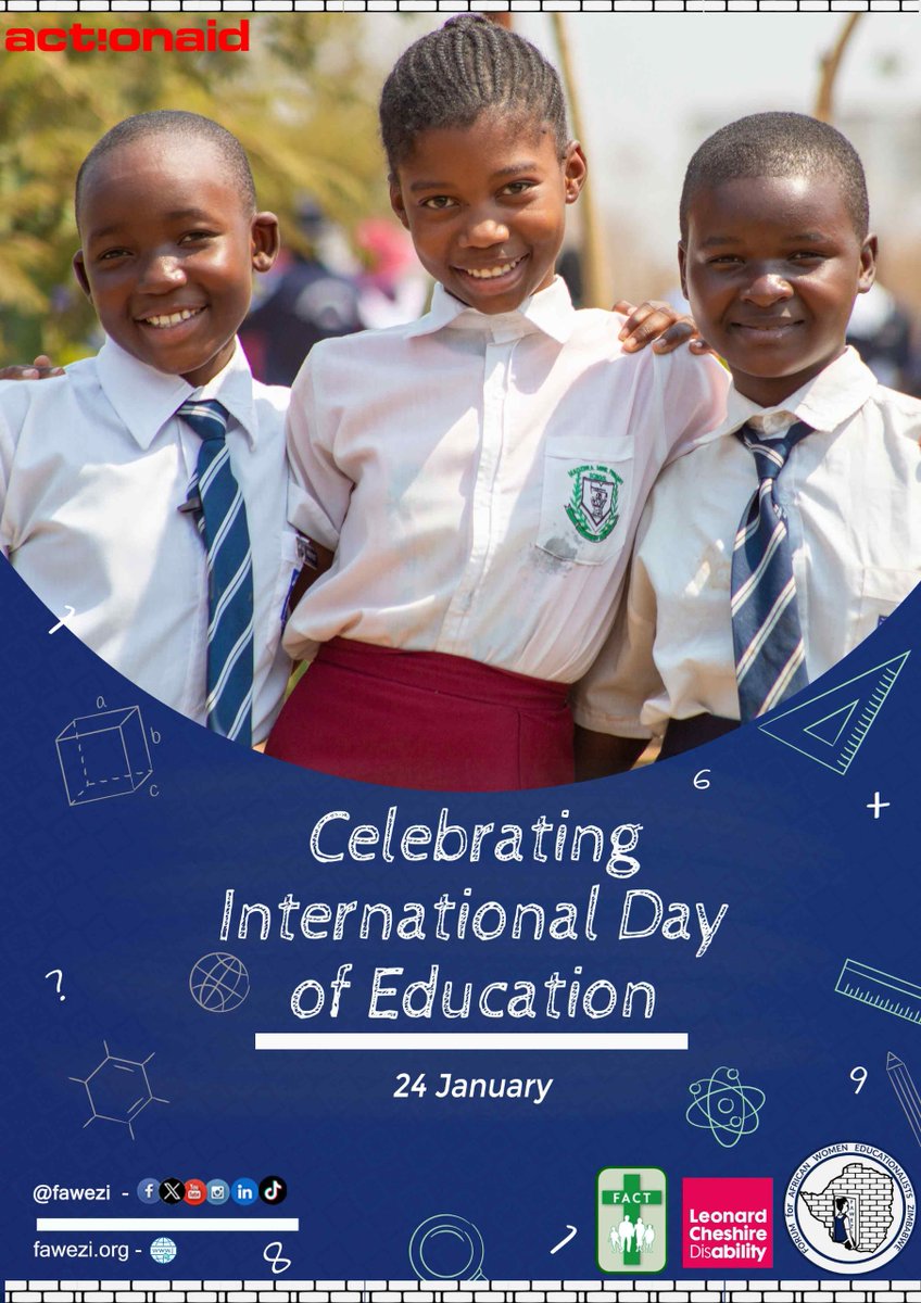 FAWEZI (@fawezim) on Twitter photo Happy International Day of Education 2025! 
Education is the key to unlocking potential and building sustainable futures for all. This year, we celebrate the transformative power of learning in shaping lives, bridging inequalities, and driving innovation.Let’s #InvestInEducation Happy International Day of Education 2025! 
Education is the key to unlocking potential and building sustainable futures for all. This year, we celebrate the transformative power of learning in shaping lives, bridging inequalities, and driving innovation.Let’s #InvestInEducation