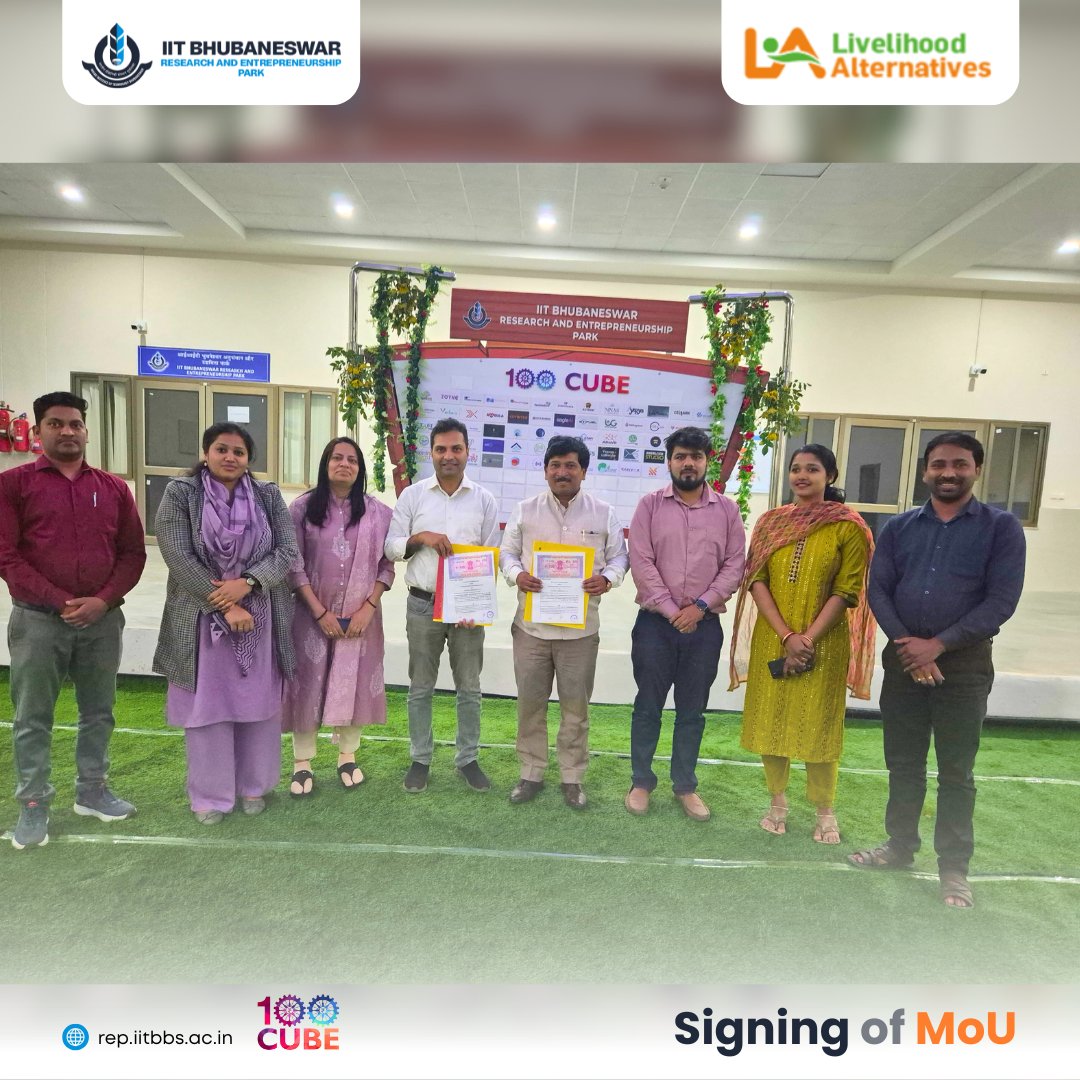 IITBBSRREP's tweet photo. Excited to announce our partnership with Livelihood Alternatives, a social enterprise transforming rural economies through scalable and sustainable livelihood solutions. 🌱🤝
#PartnershipForChange #RuralEmpowerment #SustainableDevelopment #IITBhubaneswar #LivelihoodAlternatives https://t.co/xoF5yqmtc4